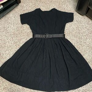 Vintage 50s wool dress